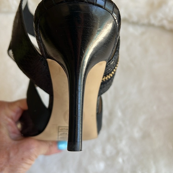 MICHAEL Michael Kors Sexy Black Pointed Toe Pumps Size 8.5 - Picture 6 of 8